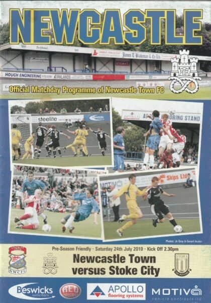 Newcastle Town v Stoke City 24-Jul-2010