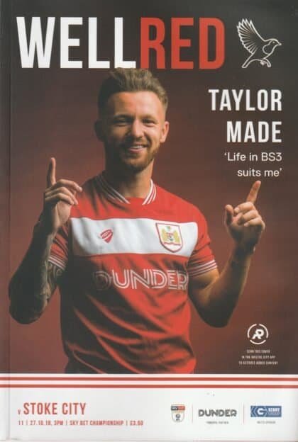 Bristol City v Stoke City 27-Oct-2018
