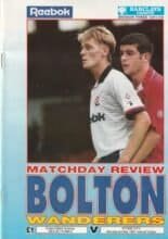 Bolton Wanderers v Stoke City 02-May-1992
