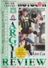 Plymouth Argyle v Swansea City 17-Apr-1995