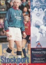 Stockport County v Swansea City 21-Feb-1995