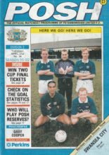 Peterborough United v Swansea City 21-Apr-1992