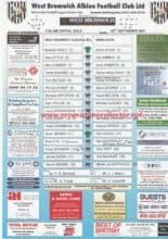 West Bromwich Albion v Wimbledon 22-Sep-2001