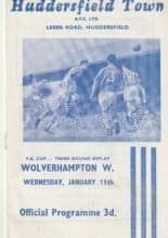 Huddersfield Town v Wolverhampton Wanderers  11-Jan-1961