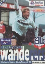 Bolton Wanderers v Wolverhampton Wanderers 04-Feb-1995