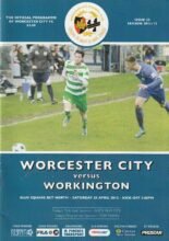Worcester City v Workington 28-Apr-2012