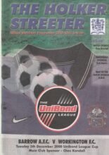 Barrow v Workington 05-Dec-2000
