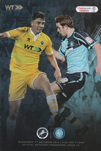 Millwall v Wycombe Wanderers 07-Dec-2016