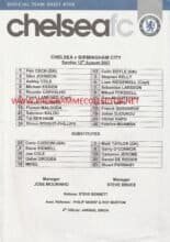 Chelsea v Birmingham City 12-Aug-2007