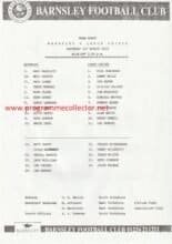 Barnsley v Leeds United 03-Aug-2002