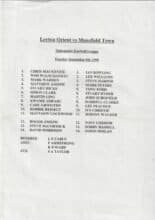 Leyton Orient v Mansfield Town 08-Sep-1998