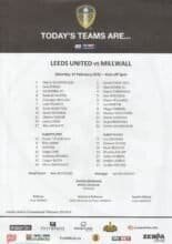 Leeds United v Millwall  14-Feb-2015