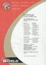 Walsall v Peterborough United  11-Oct-2008