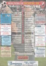 Walsall v Preston North End 12-Jan-2002
