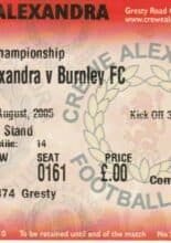 Crewe Alexandra v Burnley 06-Aug-2005