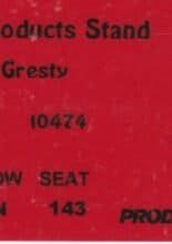 Crewe Alexandra Season ticket card 2005-06