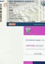 West Bromwich Albion v Sheffield United 30-Jan-2010