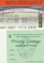 Walsall v Wigan Athletic  30-Jan-2003