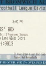 West Bromwich Albion v Wimbledon 22-Sep-2001