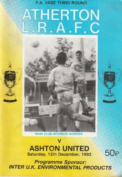 Atherton LRA v Ashton United 12-Dec-1992