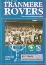 Tranmere Rovers v Exeter City 20-Apr-1991