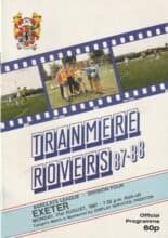 Tranmere Rovers v Exeter City 31-Aug-1987