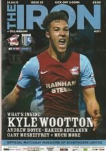 Scunthorpe United v Gillingham 25-Apr-2015