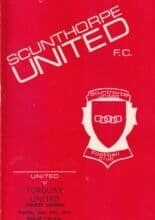 Scunthorpe United v Torquay United 24-Sep-1974