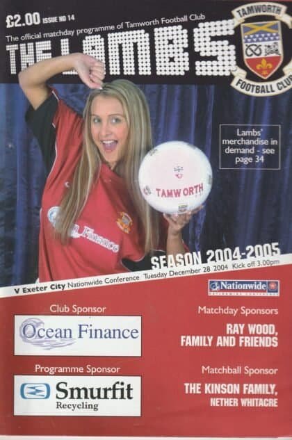 Tamworth v Exeter City 28-Dec-2004