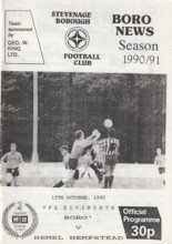 Stevenage Borough v Hemel Hempstead 15-Oct-1990