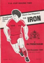 Scunthorpe United v Altrincham 13-Dec-1980