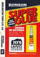 Bridlington Town v Ashton United 03-Apr-1993