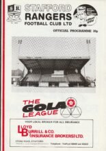 Stafford Rangers v Bath City 08-Oct-1985