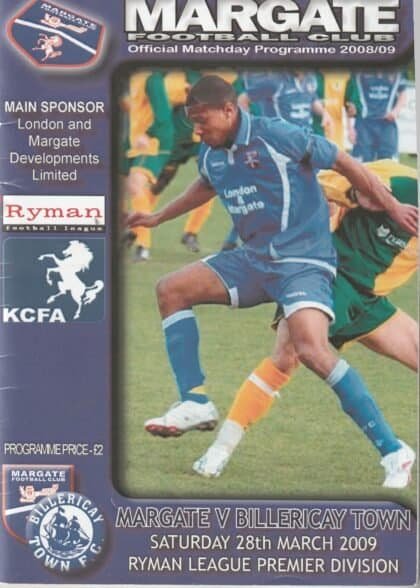 Margate v Billericay Town 28-Mar-2009