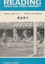 Reading v Bury 14-Oct-1967