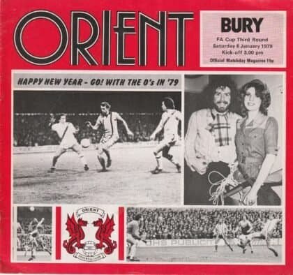 Leyton Orient v Bury 06-Jan-1979