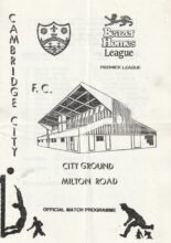 Cambridge City v Cambridge United 03-Aug-1991