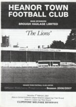 Heanor Town Reserves v Clipstone Welfare Reserves 03-Feb-2007