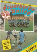 Scunthorpe United v Colchester United 02-Oct-1982