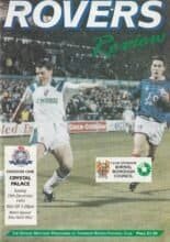 Tranmere Rovers v Crystal Palace 19-Dec-1993