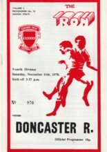 Scunthorpe United v Doncaster Rovers 11-Nov-1978