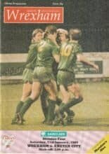 Wrexham v Exeter City 21-Jan-1989