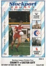 Stockport County v Exeter City 28-Oct-1989