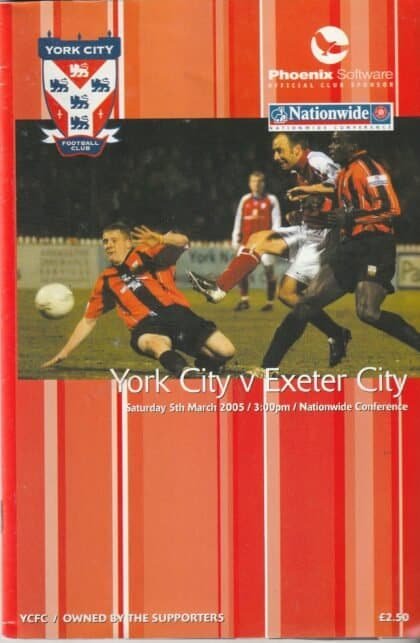 York City v Exeter City 05-Mar-2005