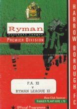 FA XI v Ryman League XI 09-Dec-1998