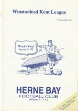 Herne Bay v Faversham Town 28-Mar-1992