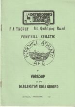 Ferryhill Athletic v Worksop Town 20-Oct-1984