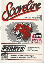 Hyde United v Harrow Borough 10-Mar-1990