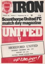 Scunthorpe United v Hereford United 29-Dec-1979
