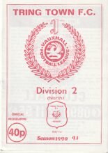 Tring Town v Kingsbury 03-Oct-1990